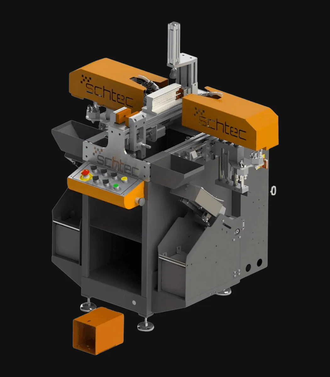 The Schtec RT 176 Automatic Mullion Connector Screwing Machine